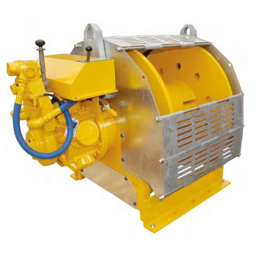 Pneumatic winch