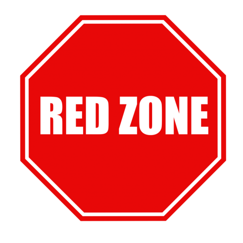 Intelligent red zone warning system on oil drilling site