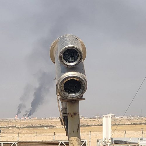 Drilling explosion-proof surveillance system applied to oil fields in the Middle East